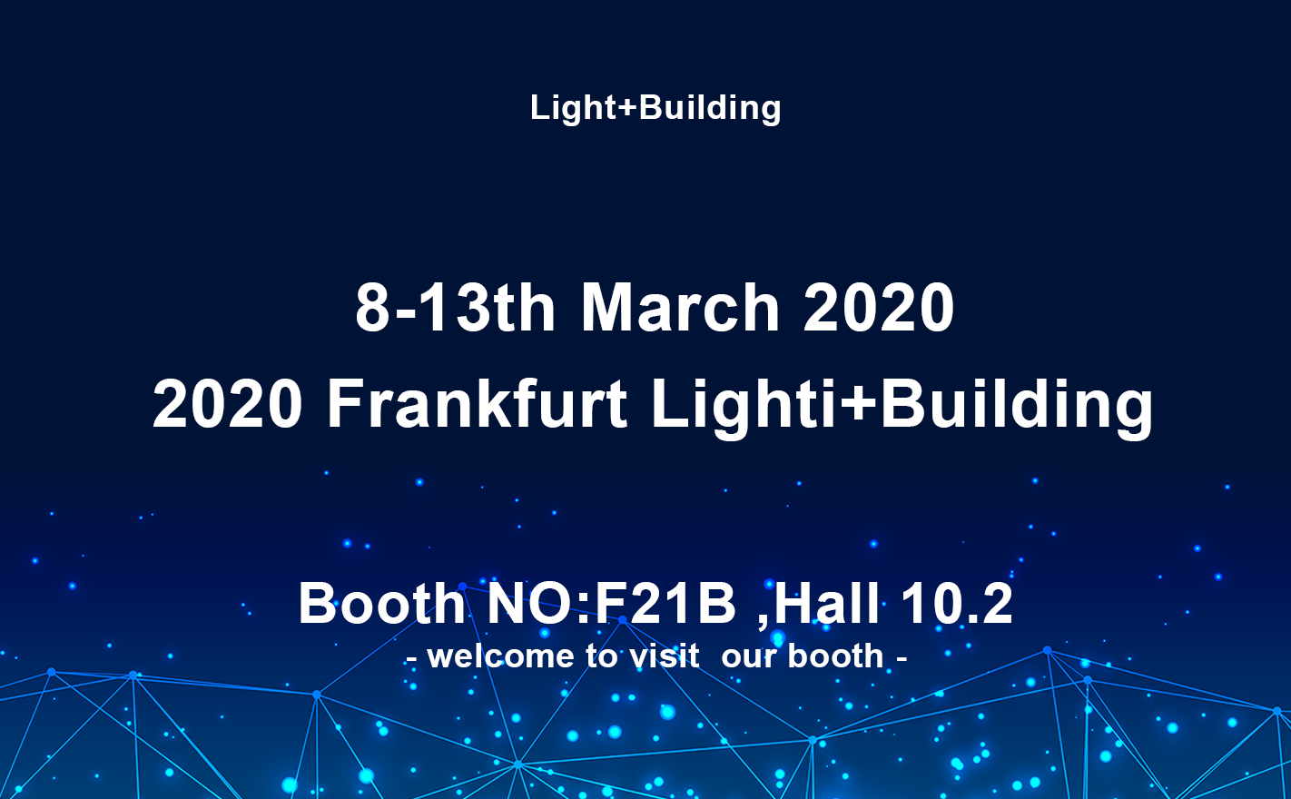 2020 Frankfurt Lighting+Building